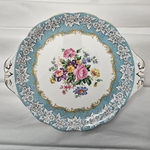 "Enchantment" handled cake plate by Royal Albert.